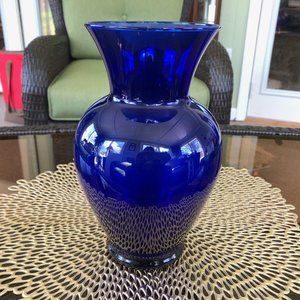 Vintage Cobalt Blue Vase